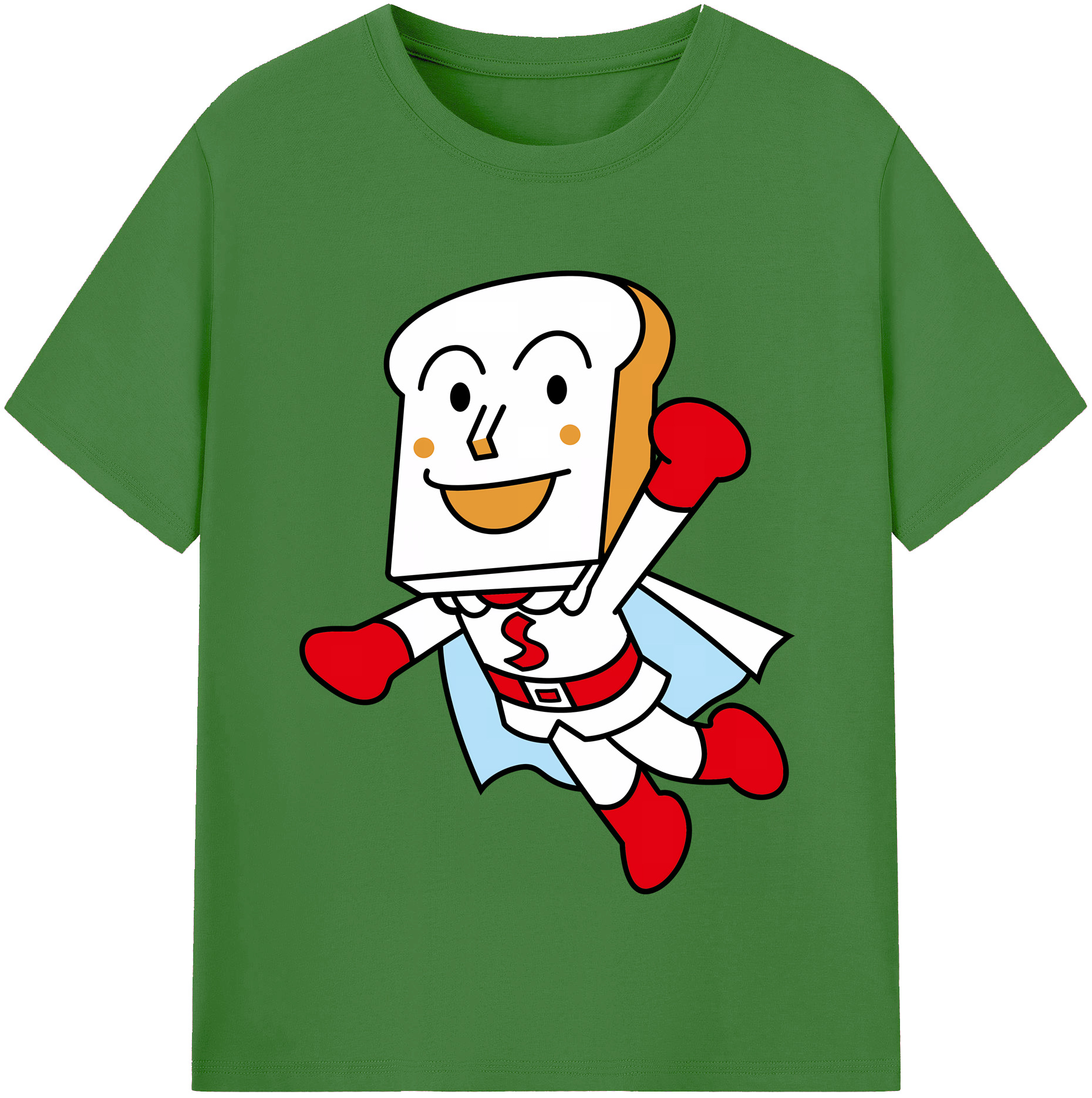 （画像用） アンパンマン Anpanman レディースカジュアルプリントTシャツ（綿100％）